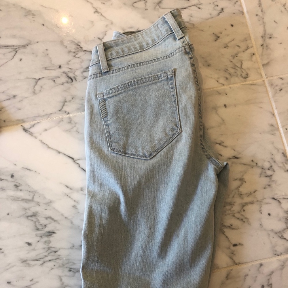 Paige light wash jeans